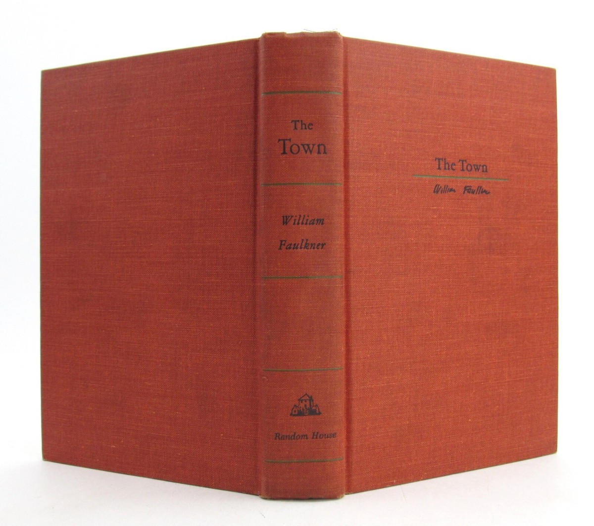 THE TOWN William Faulkner Snopes Trilogy 1957 First Edition 2nd