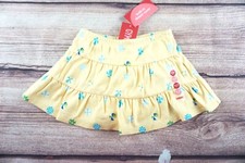 Gymboree Vintage 12-18 Moths Girls Pool Party Yellow Beach Ball Skirt NWT