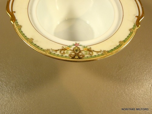 EXCEPTIIONAL COVERED SUGAR BOWL ~ MILFORD pattern #89486 by NORITAKE china - Picture 6 of 9