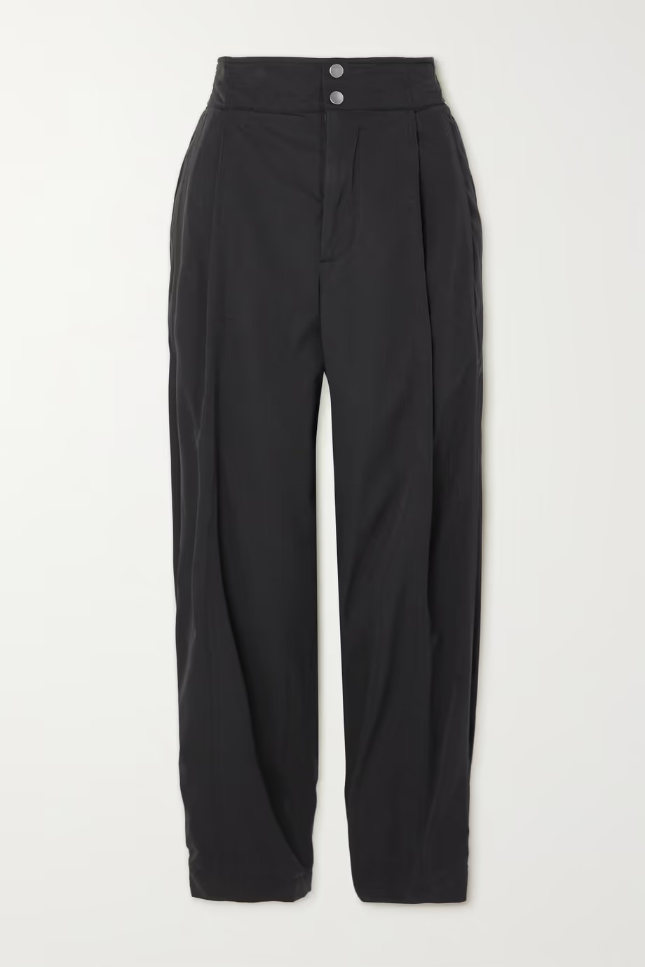 BOTTEGA VENETA Pleated cotton-blend wide-leg pants Size 38  $1200 thumbnail 4