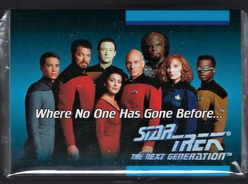 1992 Impel Star Trek The Next Generation 120 Base Card Set Patrick Stewart - Picture 1 of 2