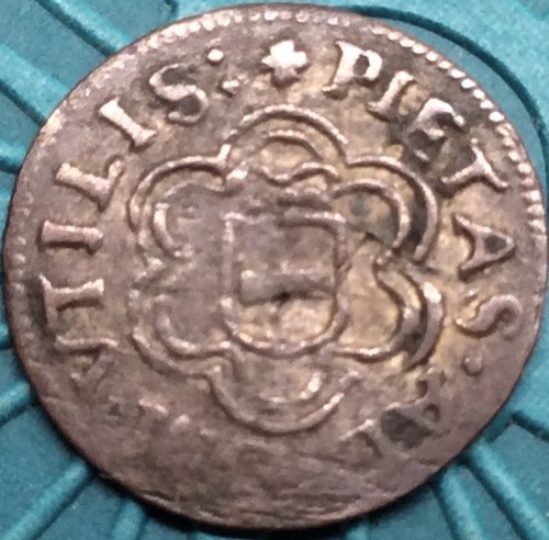 Austria 1/4 kreuzer (Vierer) Ferdinand Karl 1632-1662 Hall Tyrol - RR - Picture 4 of 7