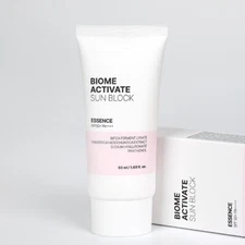 BIOME ACTIVATE Sunblock Essence SPF50+ PA++++ 50ml VEGAN Sun Protection NEW