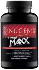 Nugenix Total-T Maxx - Maximum Total Testosterone Booster for Men, 120 EXP 06/27