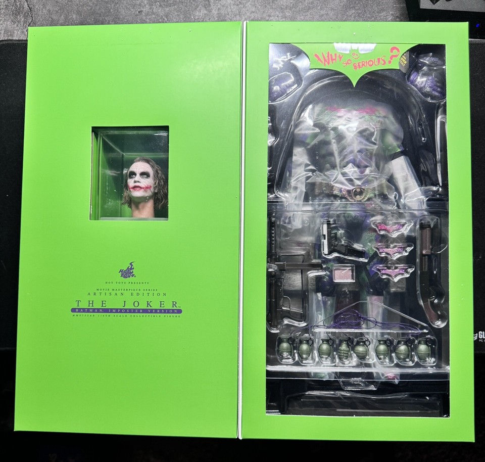 HOT TOYS Joker Artisan Édition Imposter . Mms752AE. Head only