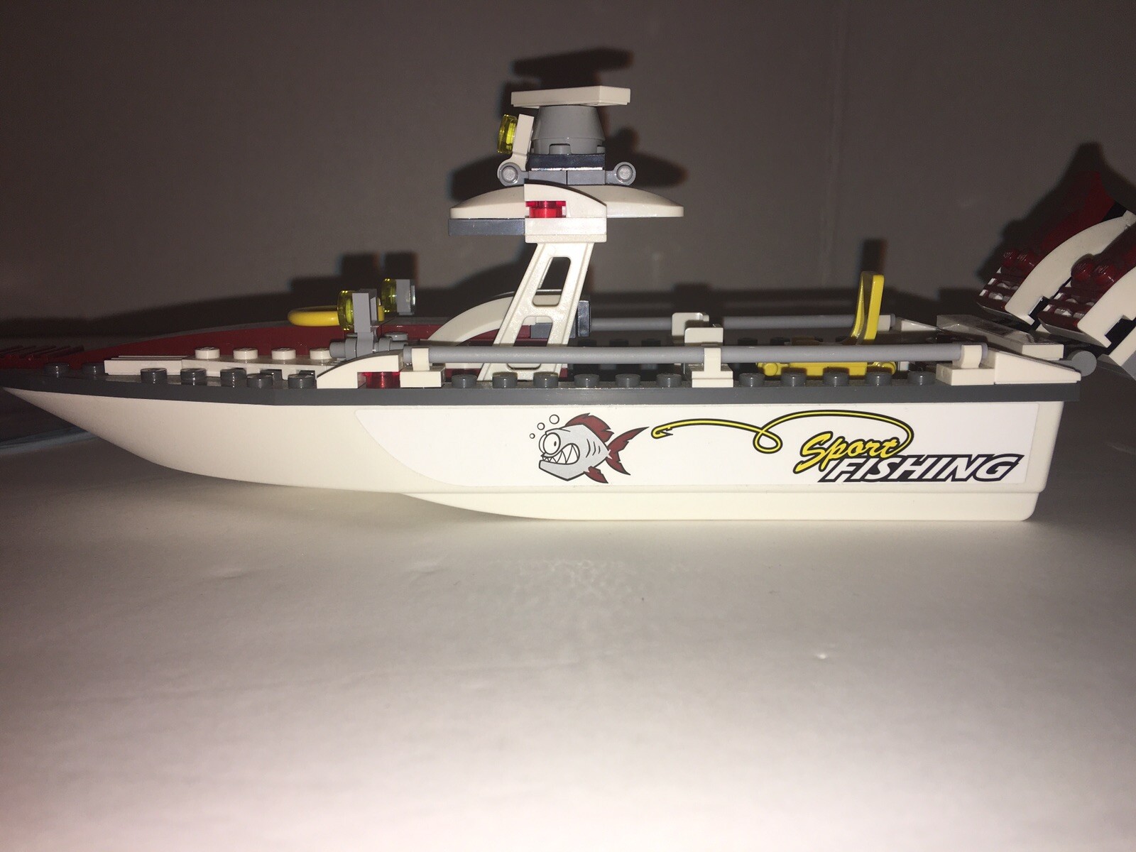 lego bass boat