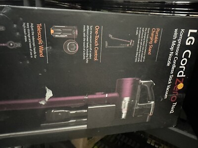 CordZero A9 ThinQ Kompressor Cordless Stick Vacuum Cleaner with Power Mop New