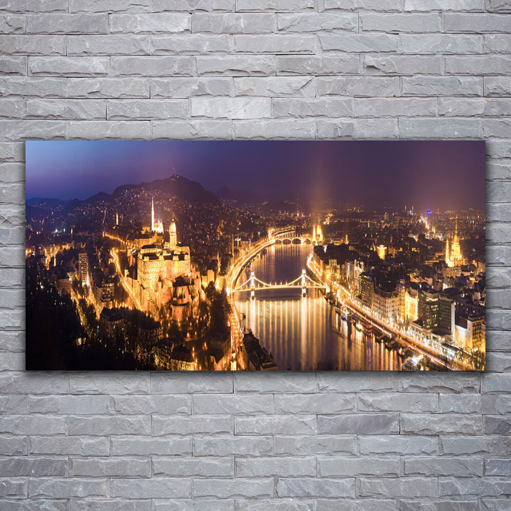 Impression sur verre acrylique architecture 120x60 finition galerie