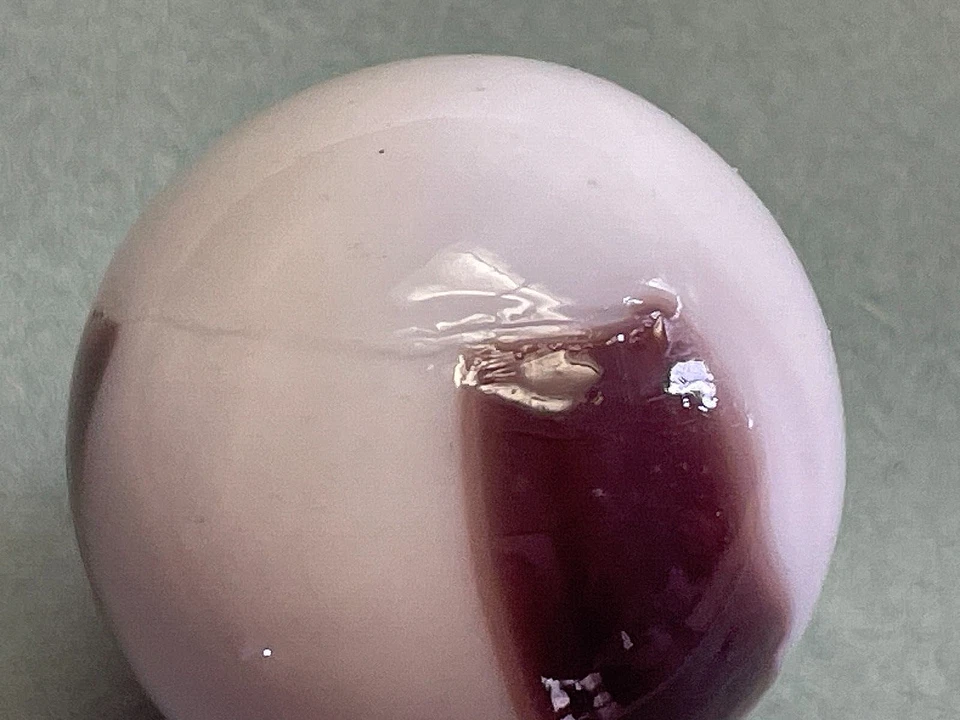 Большой валун 1,25 дюйма винтажный вихревой мрамор, б/у состояние товара - Изображение 4 из 4