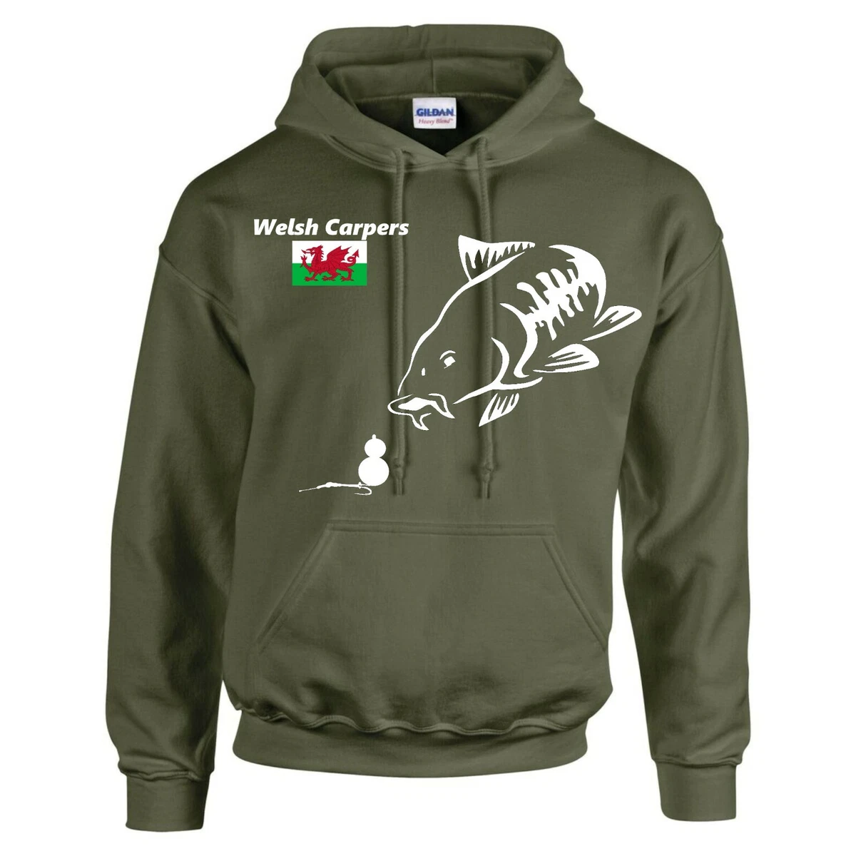 Carp Fishing Hoodie - Welsh Carpers