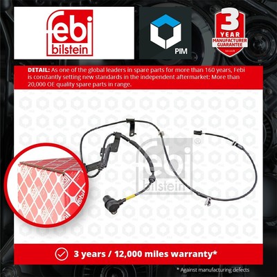 ABS Sensor fits HYUNDAI ELANTRA XD 1.8 Front Left 00 to 06 Wheel Speed Febi New