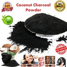 Organic Activated Charcoal Powder Teeth Whitening Homemade Coconut Shell Powd