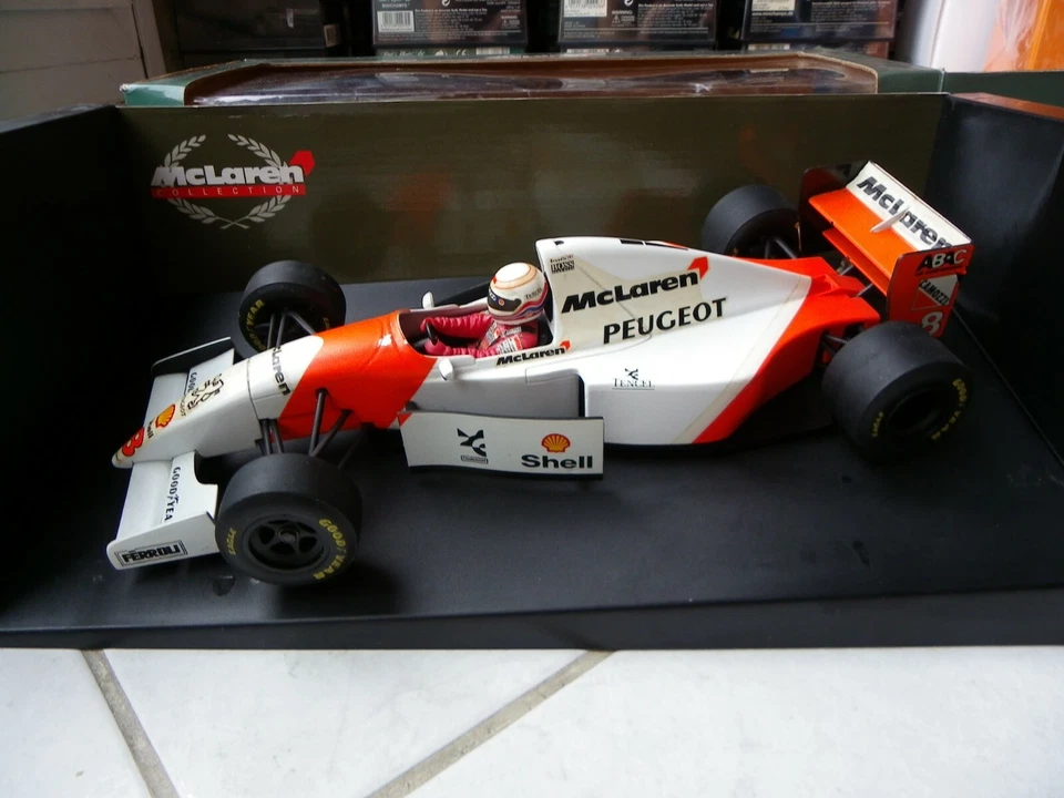 Mclaren Peugeot MP4/9 Martin Brundle #8 1994 1/18 MINICHAMPS F1 IN Scatola - Immagine 2 di 4