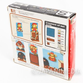 Super Mario Bros. .S (Dots ) C Set Puzzle Pin Panel Toy Tomytec JAPAN FAMICOM