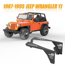 2pcs Steel Tubular Front Fender Flares For 1987-1995 Jeep Wrangler Yj