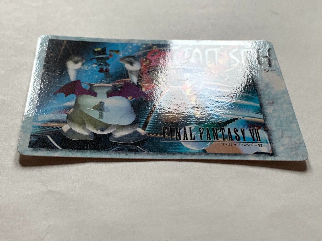 Cait Sith FINAL FANTASY VII FF7 SQUARE japanese card Japan