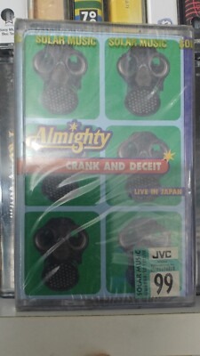Almighty Crank And Deceit Live In Japan FACTORY SEALED cassette album