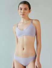 CLEARANCE - Commando Butter Mid-Rise Thong in Lilac - S, M, L, XL