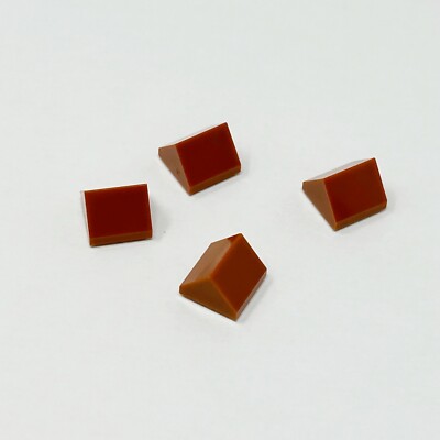 35464 LEGO Parts Slope 45 1x1 Double DARK ORANGE (4) | eBay