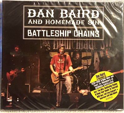 DAN BAIRD & HOMEMADE SIN Battleship Chains *SEALED* CD & DVD w/ Hype Sticker