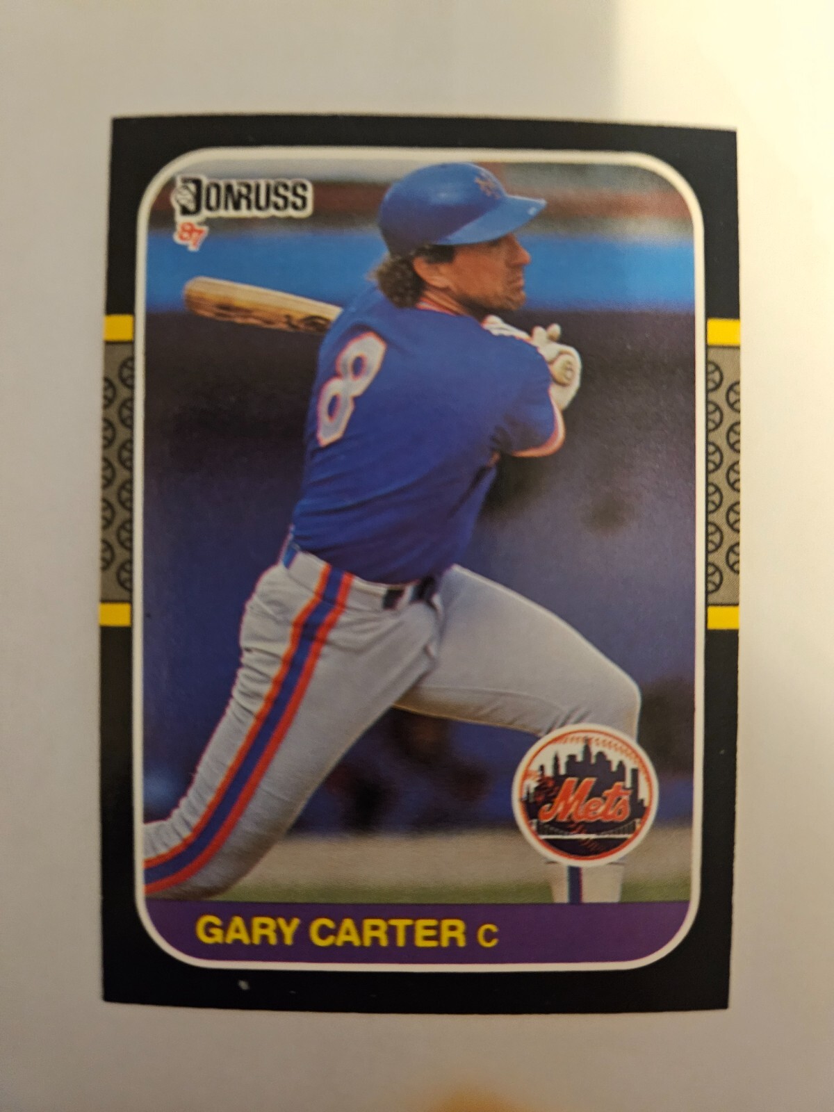 1987 DONRUSS GARY CARTER #69 NM