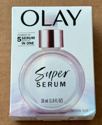 Olay Super Serum 1 fl oz Skin Texture & Tone Lines Hydration Firm Skin NEW W/BOX