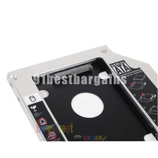 9.5mm 2nd HDD Hard Drive Caddy SATA 2.5" SSD Optical Bay for Laptop CD-DVD ROM