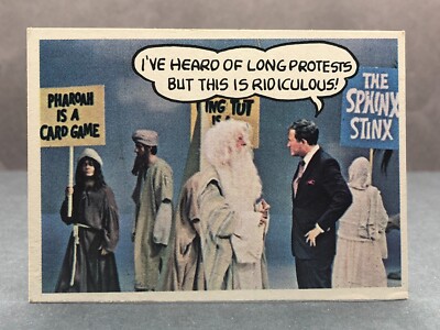 1968 George Schlatter ED F. & Romart I'VE HEARD OF LONG PROTESTS Card No. 13 NM
