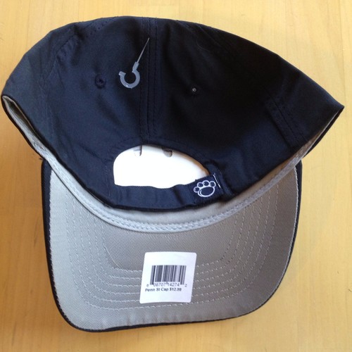 Penn State Nittany Lions Baseball Football Cap, Black/White, Paw, OSFA - Picture 2 of 2