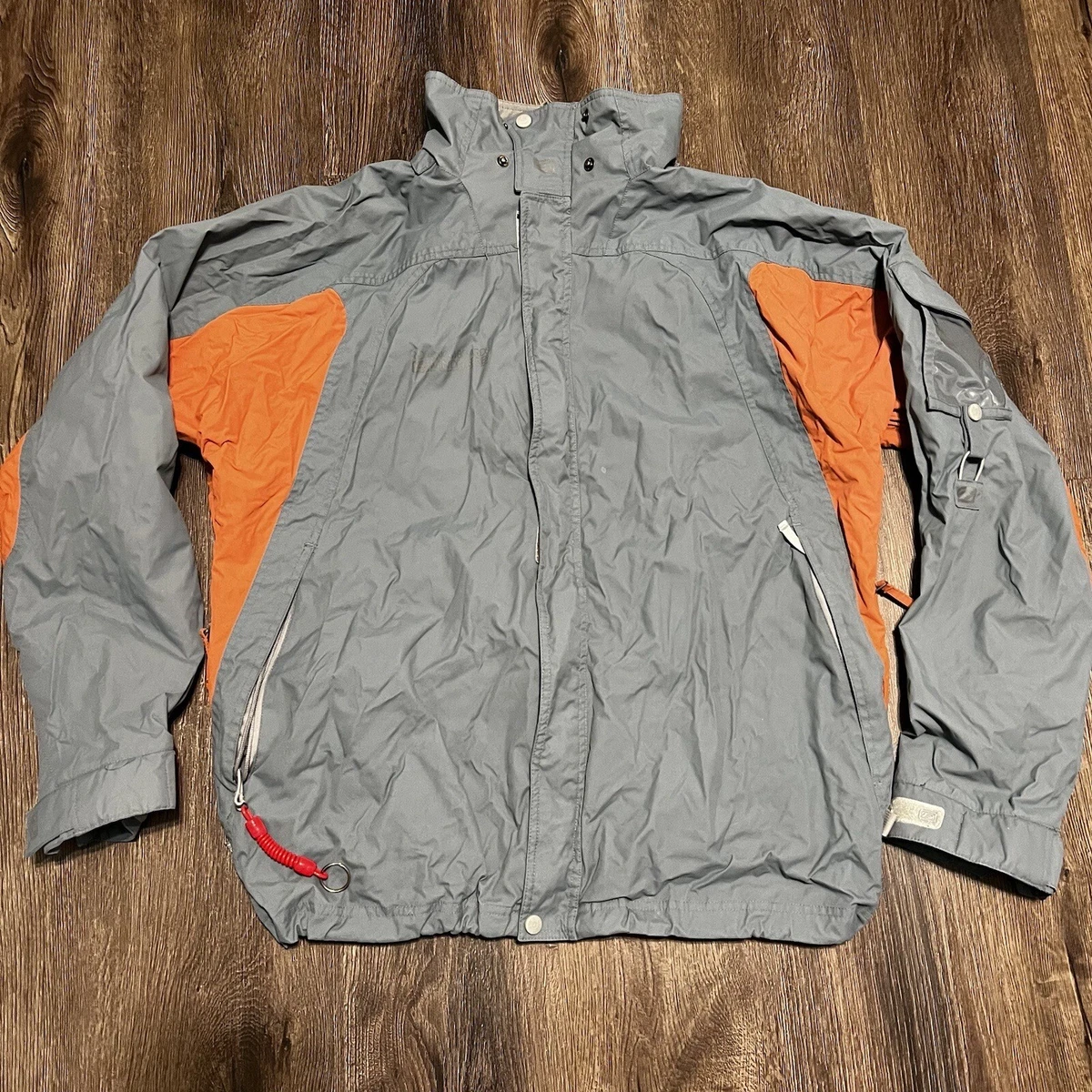 Ride Snowboards Mens Mtn Dry Series Ski Jacket Multicolor Waist Length Pockets L