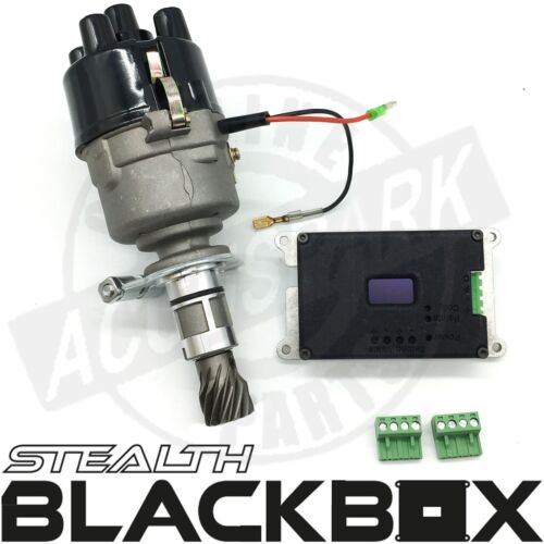 Ford CrossFlow X-Flow Fast Road Distributor & Programmable Black BoX 43D4 No Vac - Picture 1 of 11