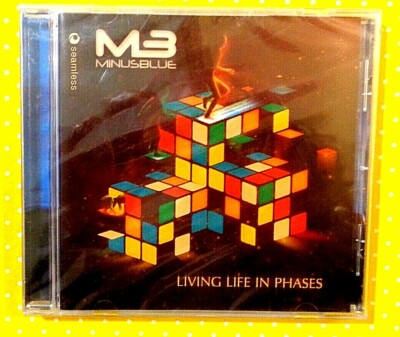 M3 MINUS BLUE - LIVING LIFE IN PHASES - CD 2013 NEU UND VERSIEGELT     