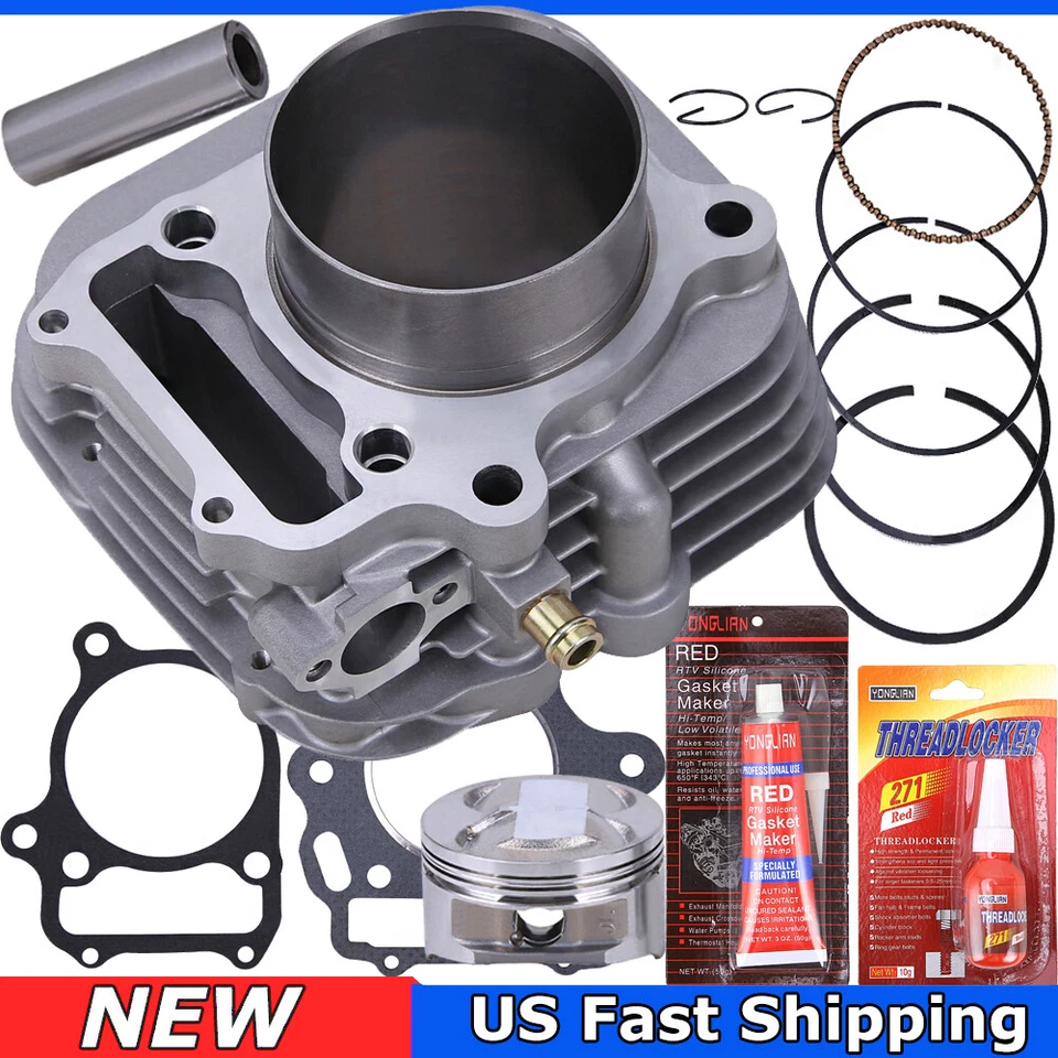 330cc Big Bore Cylinder Piston Gasket Kit For Honda Sportrax 300 TRX300EX 2x4 - Изображение 2 из 4