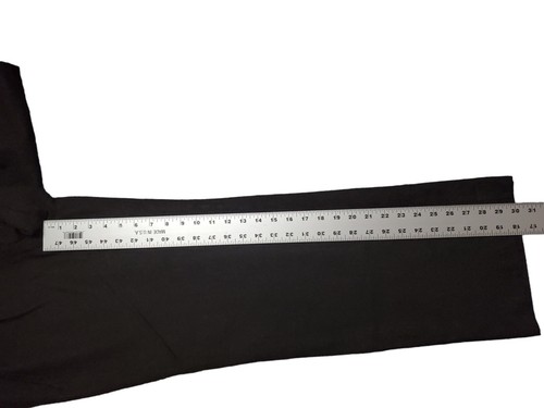 Pantalones de vestir de colección Burberrys plisados de lana (medidas 36x30 12" tiro medio) marrón A19 - Imagen 9 de 10