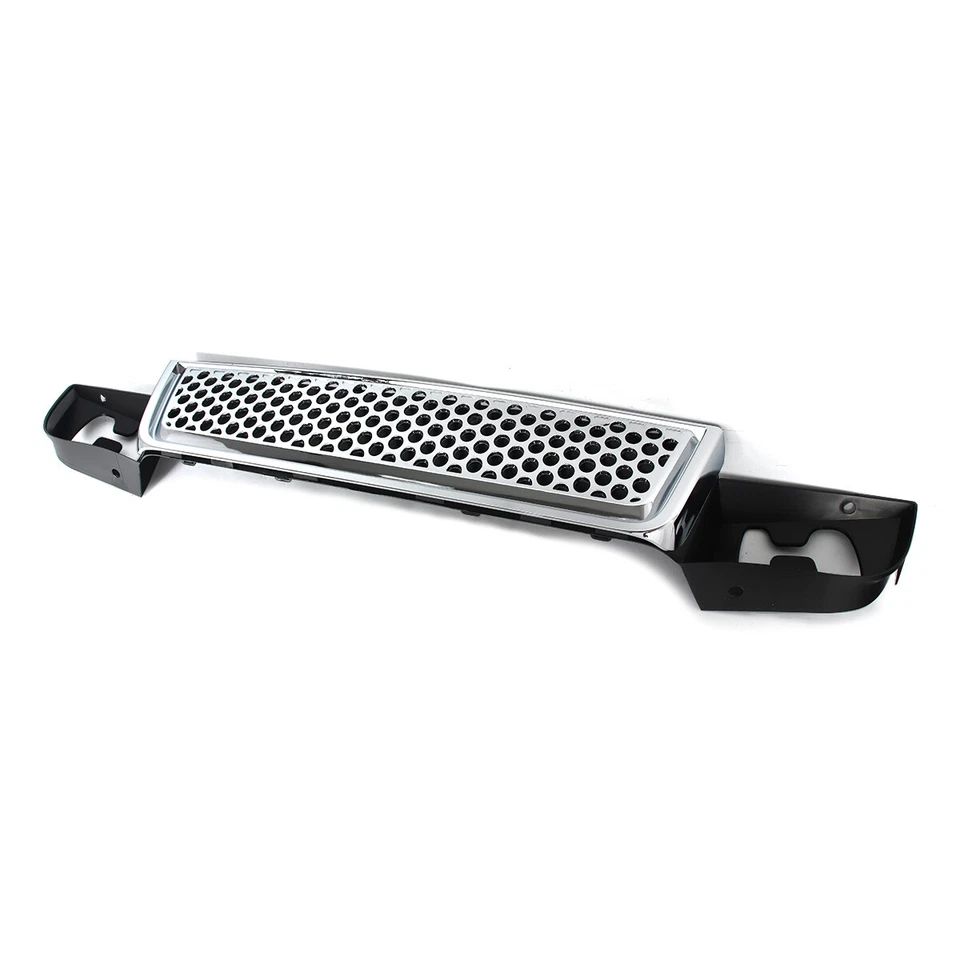 Chrome Round Hole Mesh Front Lower Bumper Grille Fits GMC Yukon Denali 2007-2014 - Image 4 of 4