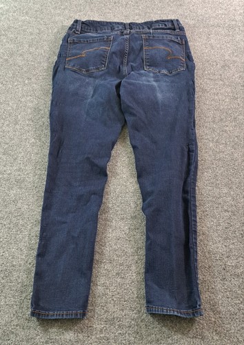 Time And Tru Jeans Womens Size 18 Blue Skinny High Waist Stretch 30x27 - Picture 2 of 9