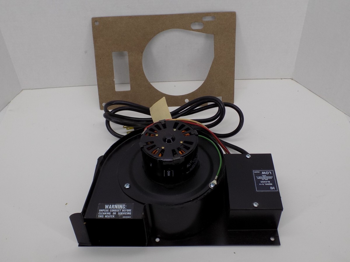 NEW OLD STOCK MARTIN INDUSTRIES FIREPLACE BLOWER MODEL S-14 052580