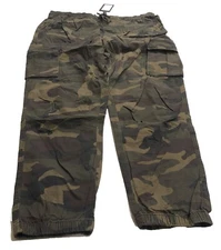 CSG Men's Green Camo Cargo Jogger XL
