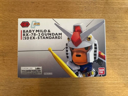 SD Gundam Baby Milo & RX-78-2 SD EX-STANDARD]A BATHING APE model kit gunpla - Picture 4 of 15