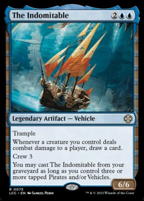 The Indomitable MTG Commander Lost Caverns Ixalan Rare NM x1 - Magic Card |  eBay