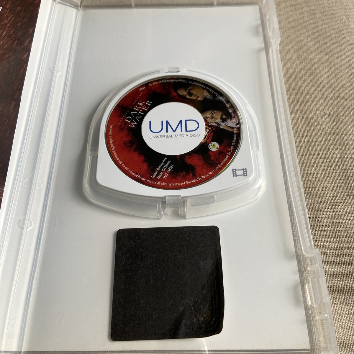Dark Water (UMD Video for Sony PSP, Unrated) W/ Insert
