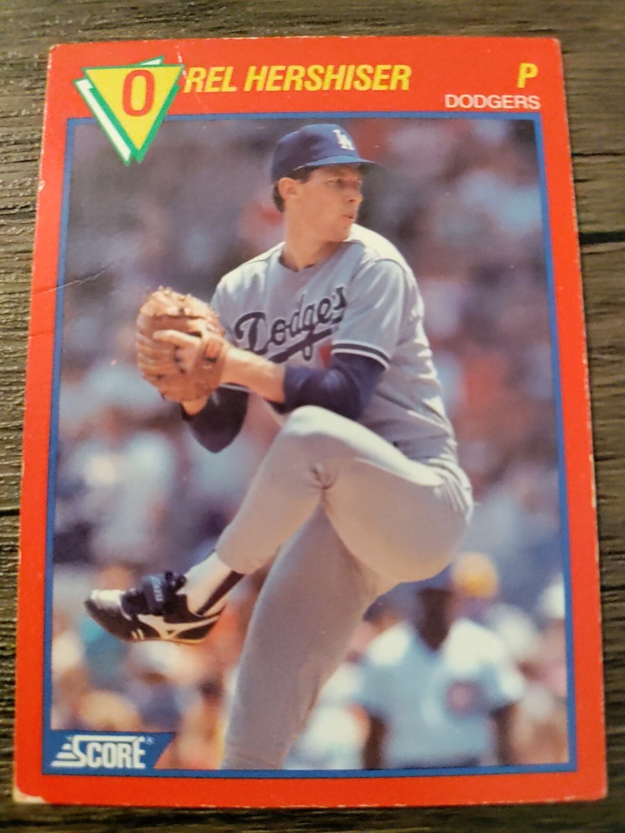 Orel Hershiser Los Angeles Dodgers 1989 Score Baseball Card #35 | eBay