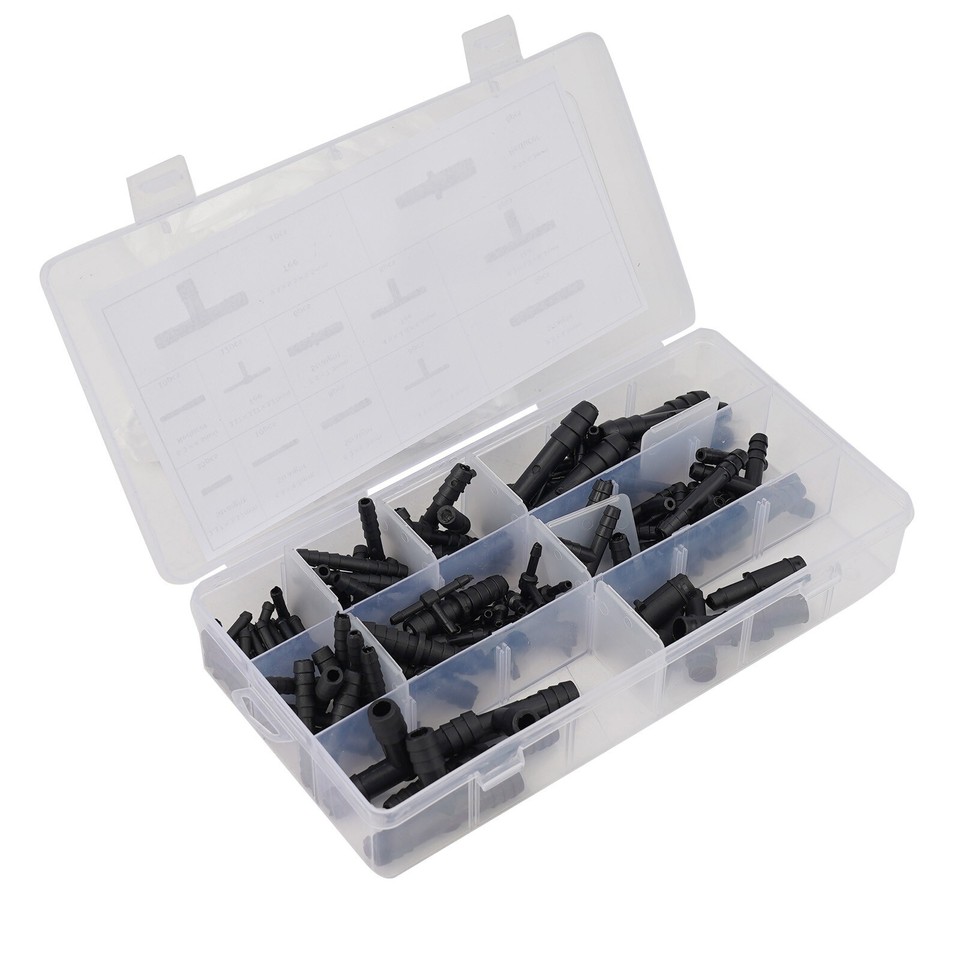 Essential Vacuum Tubing Connector Assortment 113PCS for Automotive