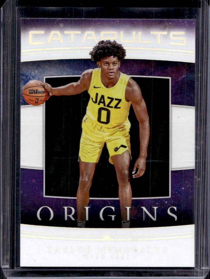 2023-24 Origins Taylor Hendricks Catapults RC #9 Jazz