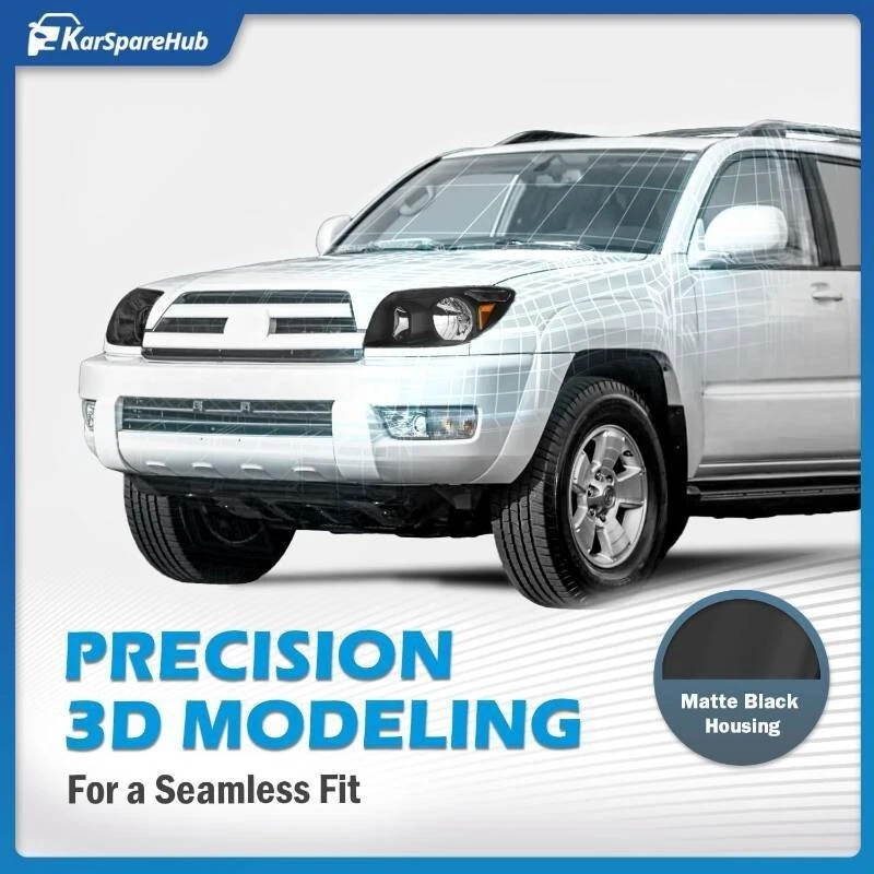 ! Conjunto de faros con bombillas para Toyota 4Runner 2003-2005 Foto 2 de 4