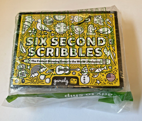 Six Second Scribbles USA: the Frantically Fast, Fantastically Fun Drawing Game
