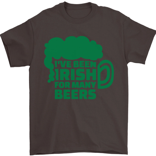 Been Irish for Many Beers St Patricks Day Mens T-Shirt 100% Cotton - Picture 12 of 12
