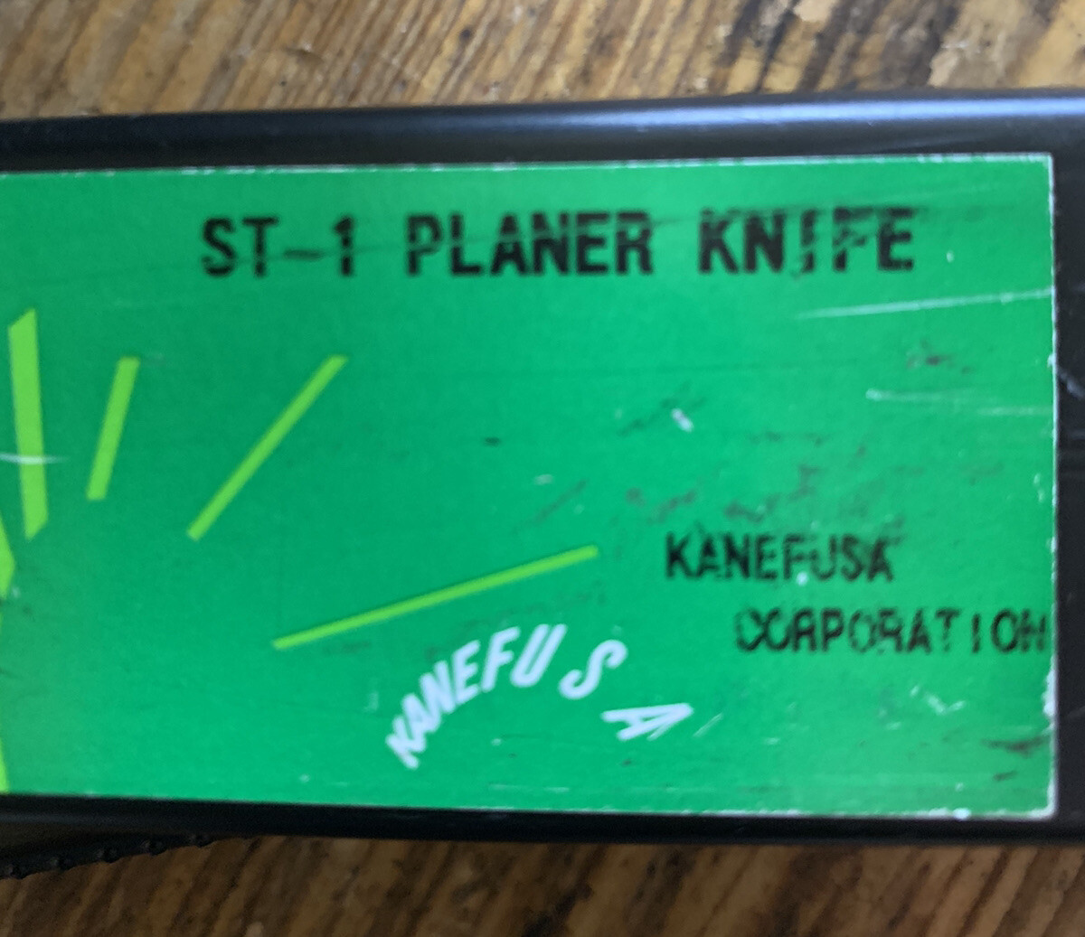 4 Stück original KANEFUSA 310 x 35 x 3 mm Hobelmesser ST1 Revo PLANER