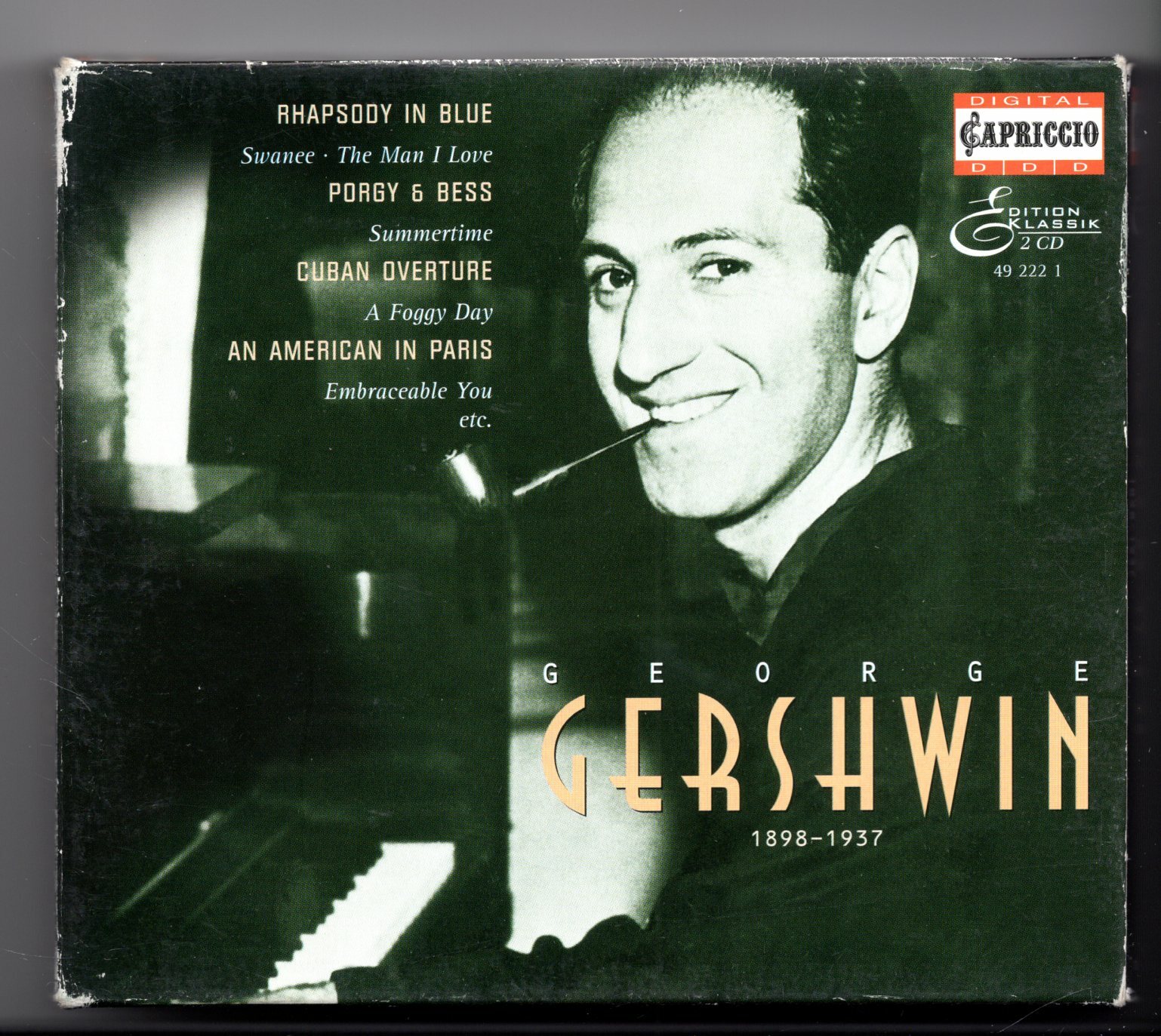 (JF588) George Gershwin, 1898-1937 - 1998 Boxset CDs