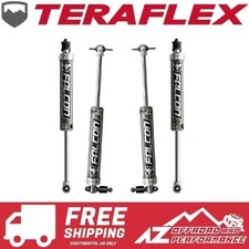 Teraflex Falcon Sp2 2.1 Front Rear Shocks For 4-6 Lift 07-18 Jeep Jku 4 Door